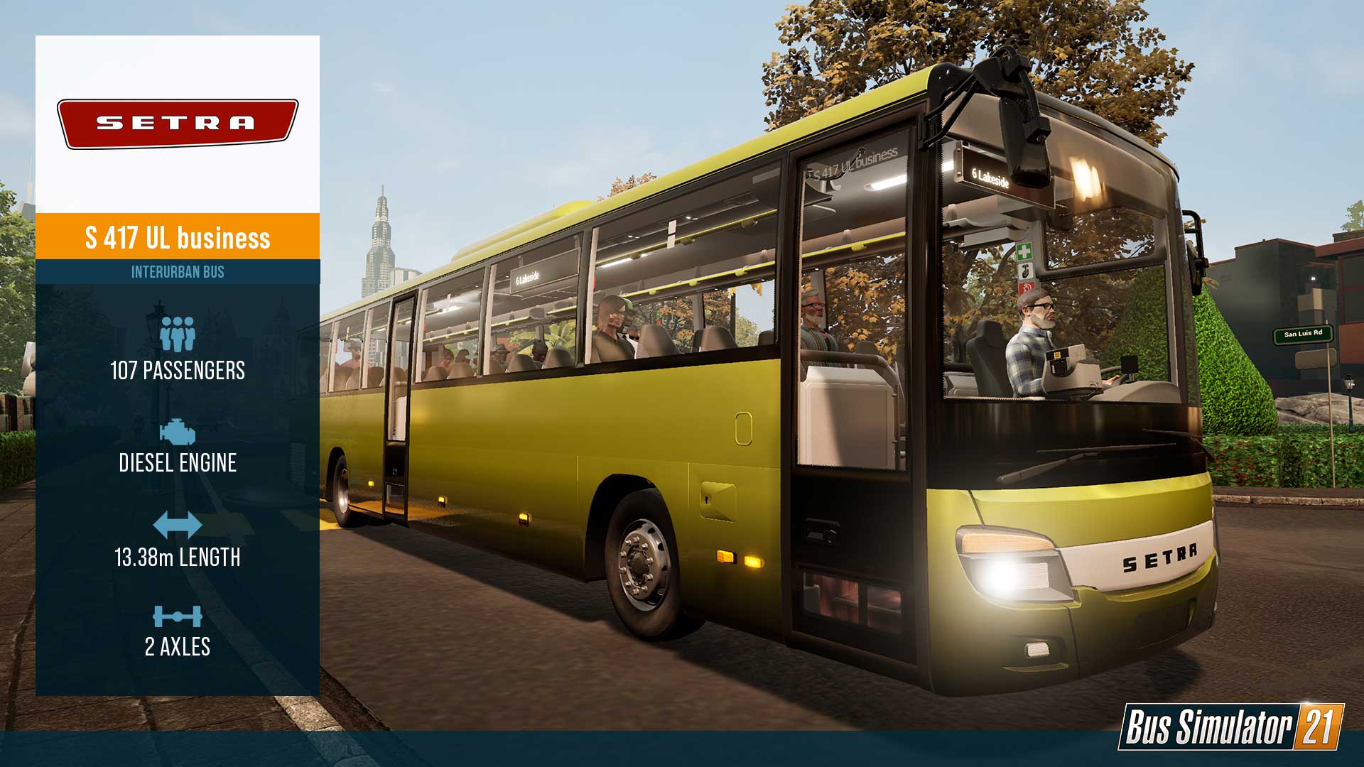 bus simulator 21 assign bus to route