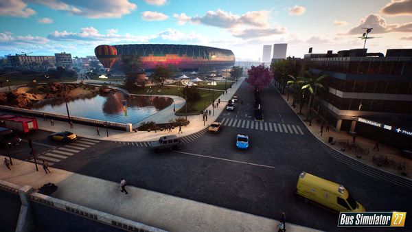 Screenshot 9: Bird's-eye view of intersection