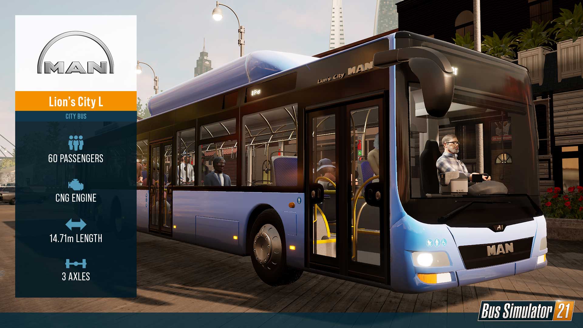 bus simulator 18 drive the route with a cng bus issue